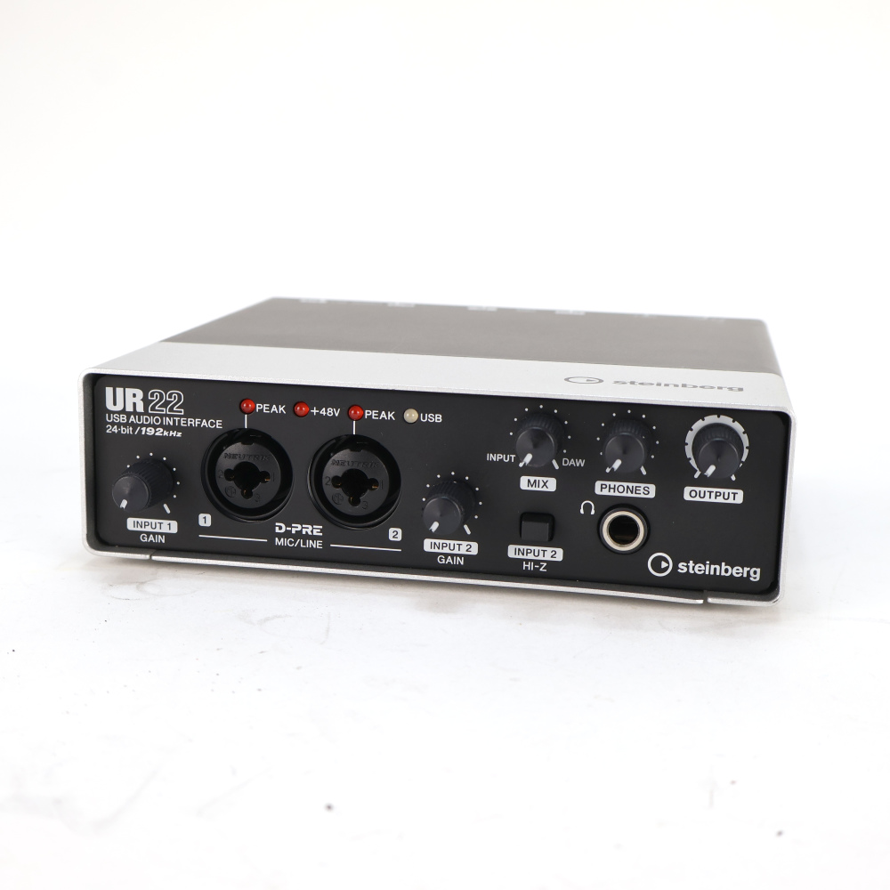 【中古】 オーディオインターフェイス steinberg UR22
