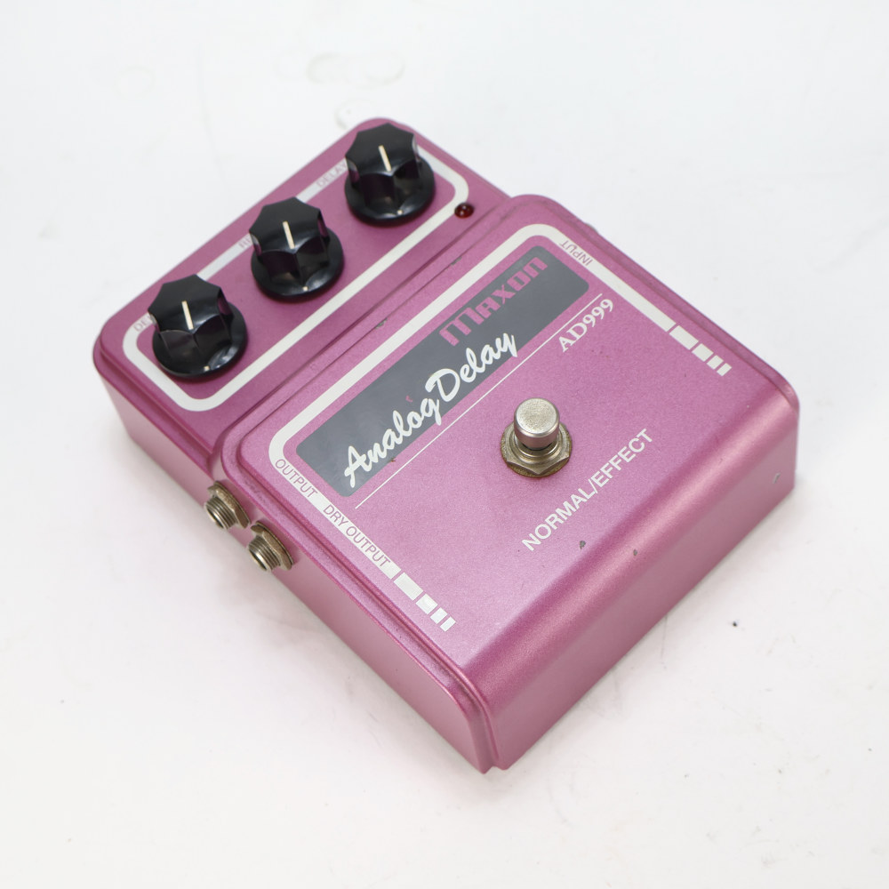 【中古】 エフェクター アナログディレイ MAXON AD999 ギターエフェクター マクソン ディレイ エコー 詳細画像
