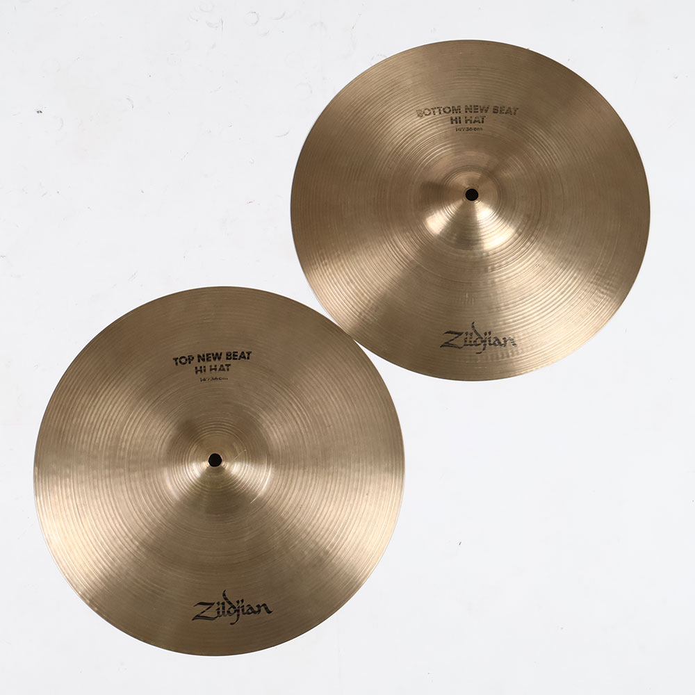 【中古】 ハイハットシンバル ペア ジルジャン ZILDJIAN A Zildjian NEW BEAT HIHAT Pair 14インチ