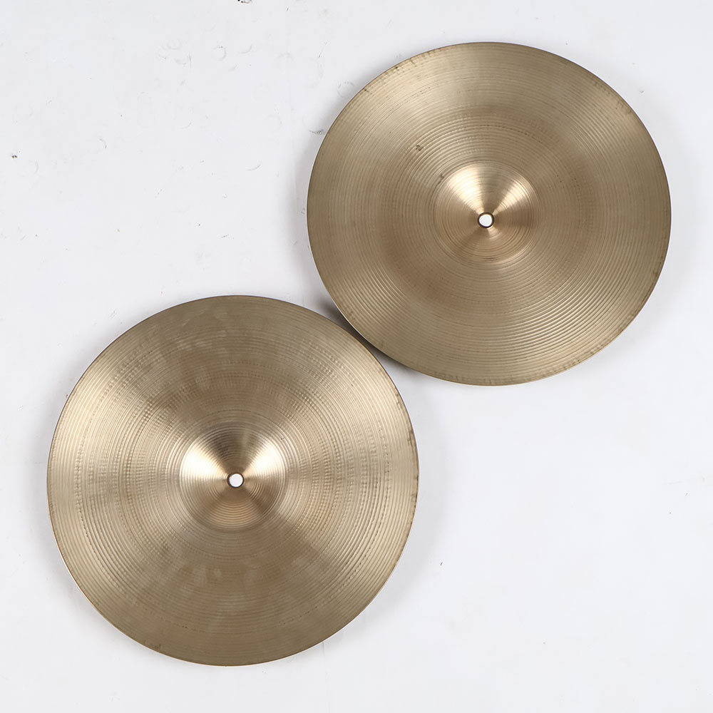 【中古】 ハイハットシンバル ペア ジルジャン ZILDJIAN A Zildjian NEW BEAT HIHAT Pair 14インチ 裏面