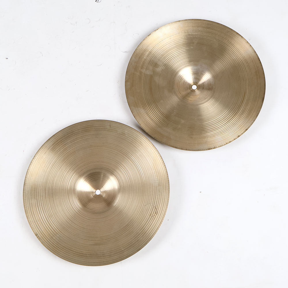 【中古】 ハイハットシンバル ペア ジルジャン ZILDJIAN A Zildjian NEW BEAT HIHAT Pair 14インチ 裏面