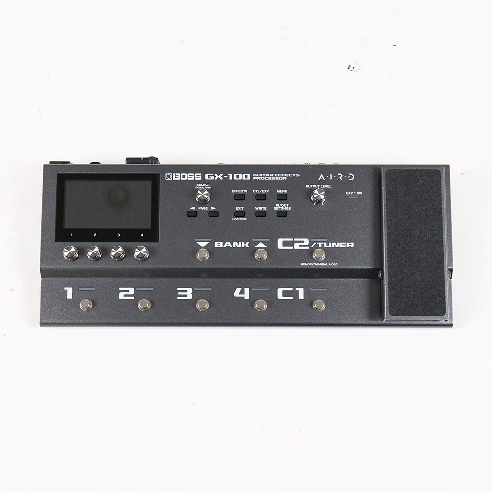 【中古】 マルチエフェクター ボス BOSS GX-100 マルチエフェクター Guitar Effects Processor 正面