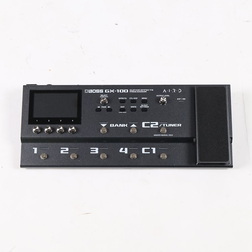 【中古】 マルチエフェクター ボス BOSS GX-100 マルチエフェクター Guitar Effects Processor 正面