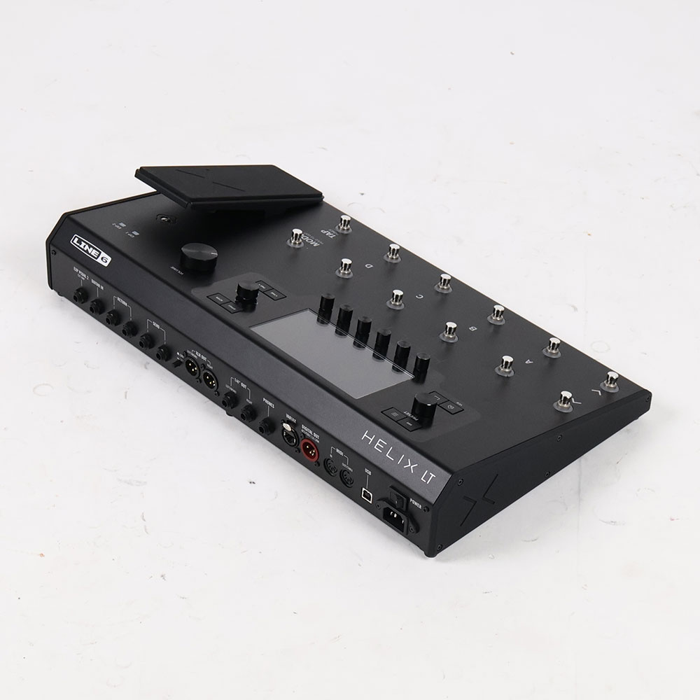 【中古】 マルチエフェクター LINE6 Helix LT マルチエフェクター/ギタープロセッサー 全体