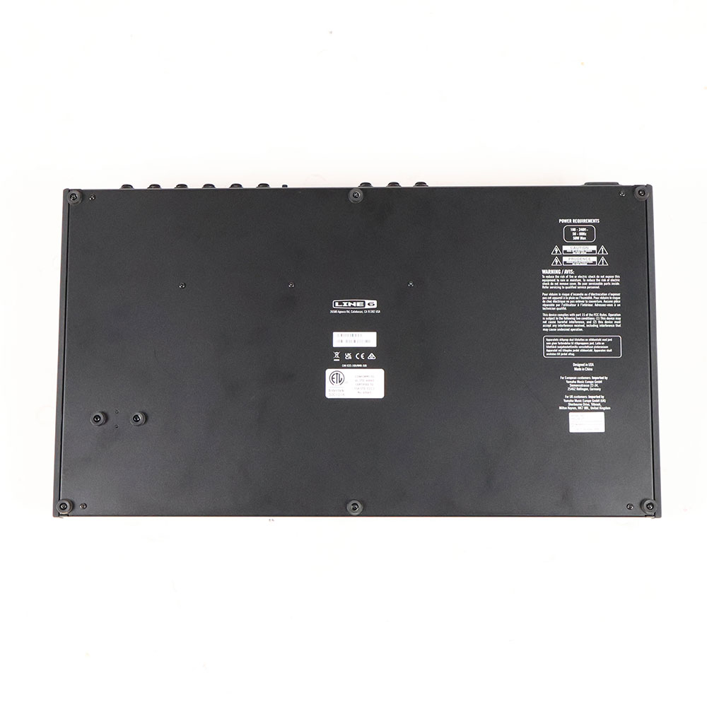 【中古】 マルチエフェクター LINE6 Helix LT マルチエフェクター/ギタープロセッサー 裏面