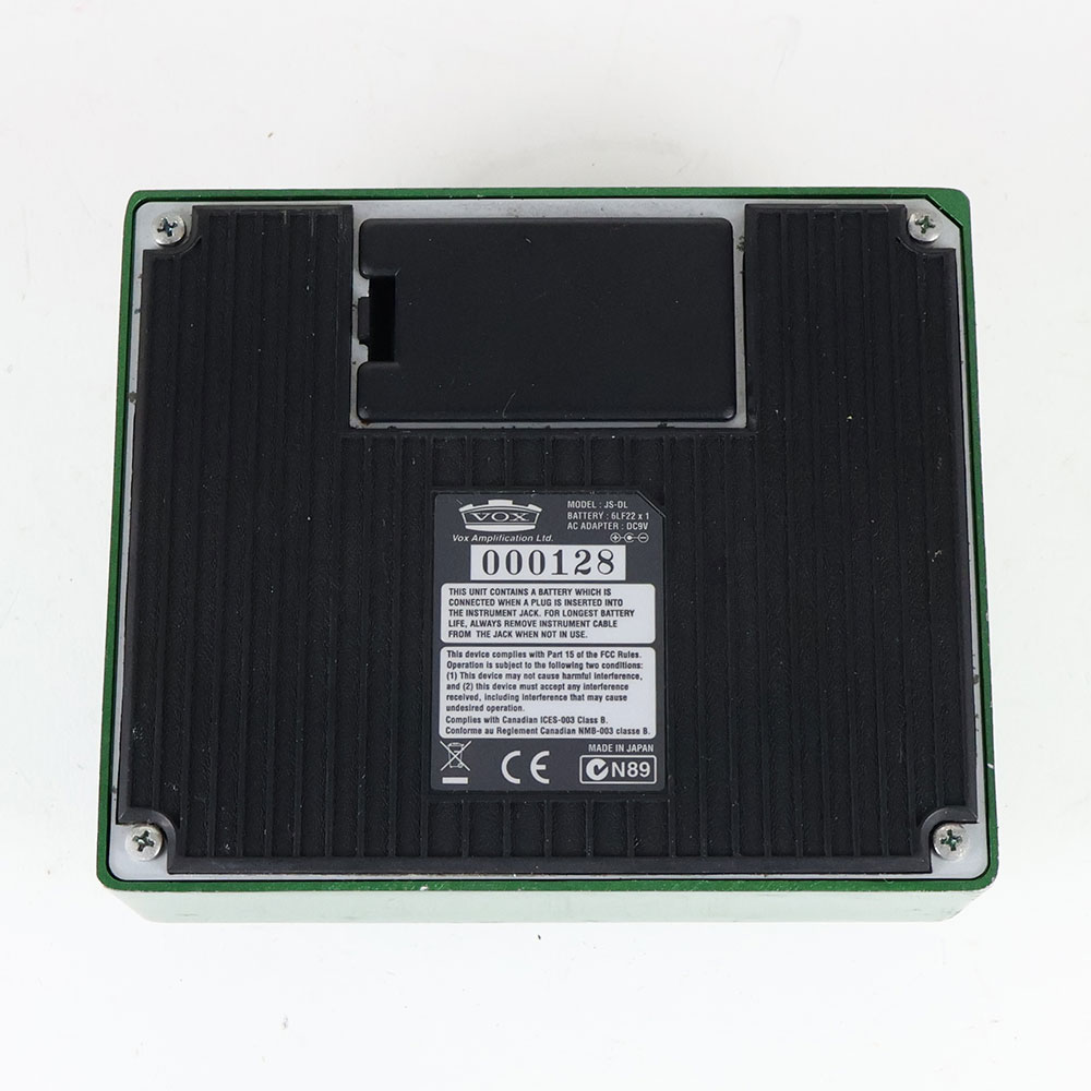 【中古】 ディレイ VOX JS-DL Time Machine 裏面
