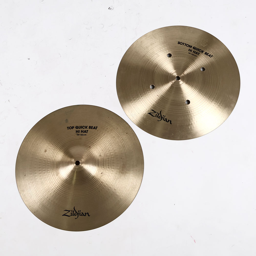 【中古】 ハイハットシンバル ジルジャン ZILDJIAN A Zildjian QUICK BEAT HIHAT 14インチ ペア