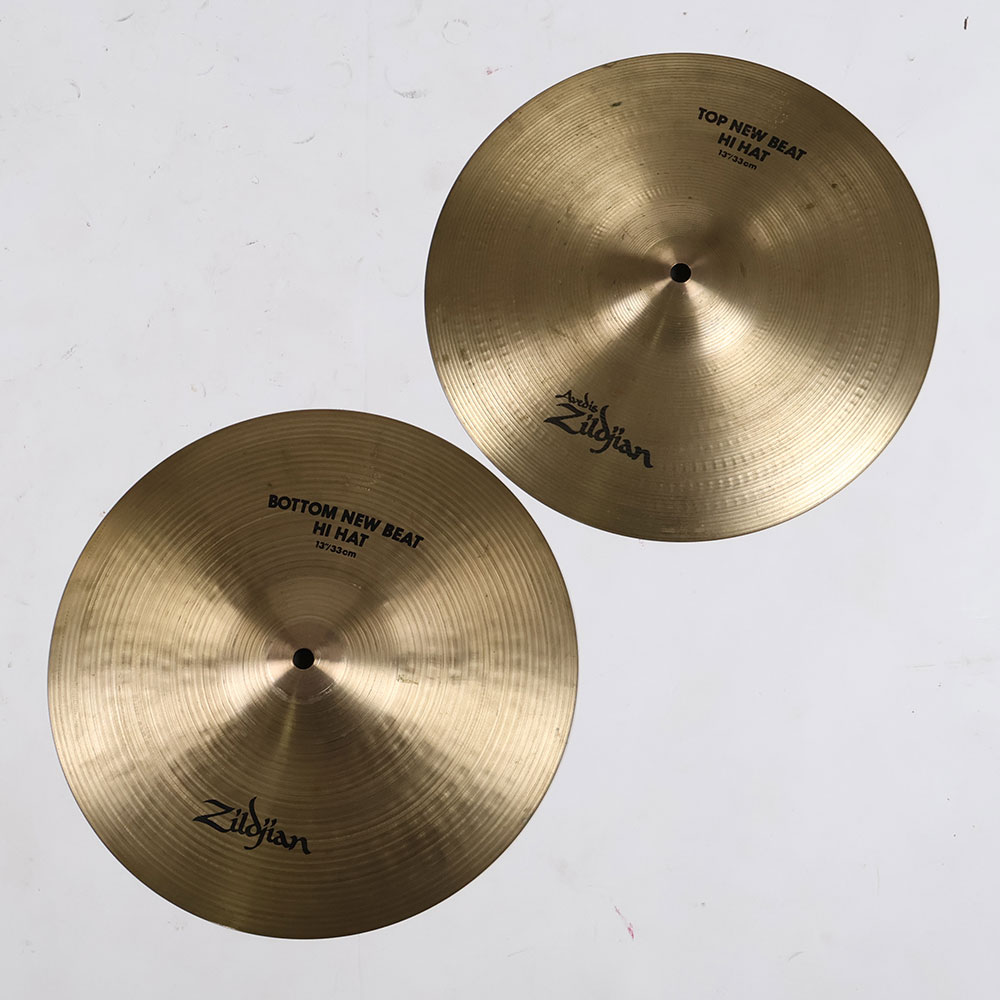 【中古】 ハイハットシンバル ペア ジルジャン ZILDJIAN A Zildjian NEW BEAT HIHAT Pair 13インチ