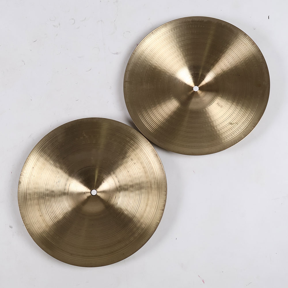【中古】 ハイハットシンバル ペア ジルジャン ZILDJIAN A Zildjian NEW BEAT HIHAT Pair 13インチ 裏面
