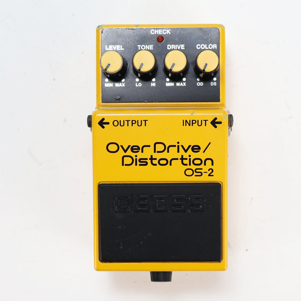 【中古】オーバードライブ ディストーション エフェクター BOSS OS-2 OverDrive Distortion ギターエフェクター