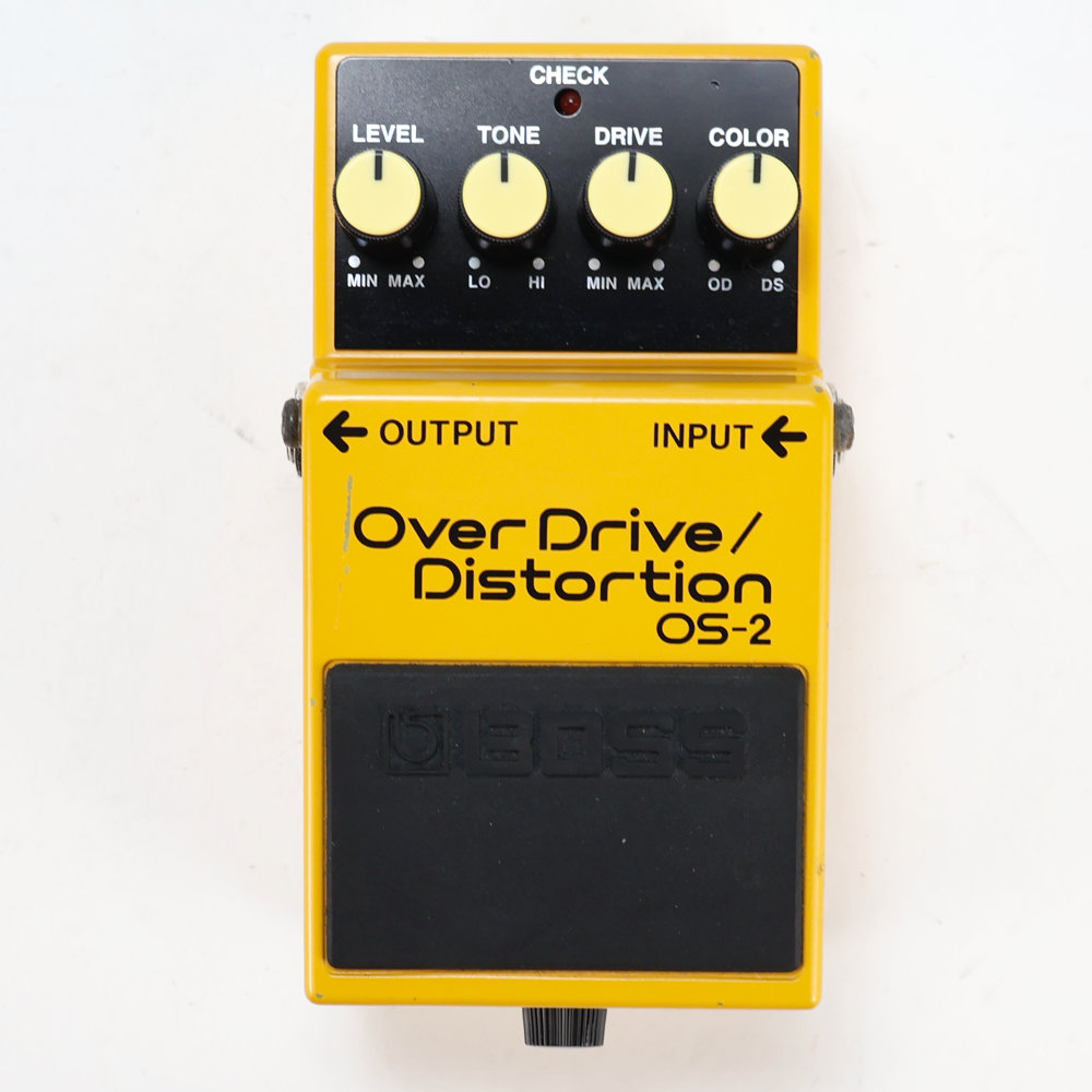 【中古】オーバードライブ ディストーション エフェクター BOSS OS-2 OverDrive Distortion ギターエフェクター