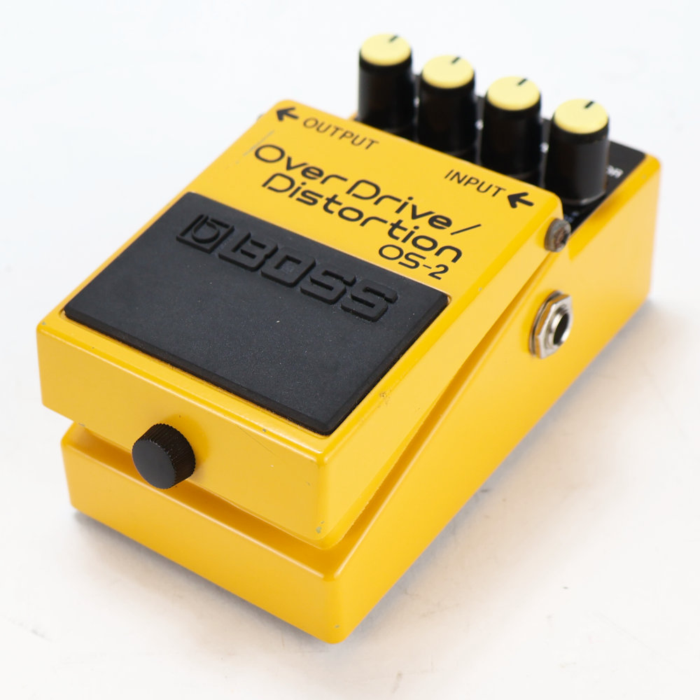 【中古】オーバードライブ ディストーション エフェクター BOSS OS-2 OverDrive Distortion ギターエフェクター 側面