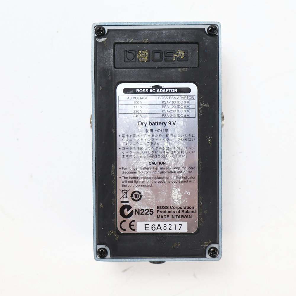 【中古】 ブルースドライバー エフェクター BOSS BD-2 Blues Driver ギターエフェクター オーバードライブ ブルドラ 裏面