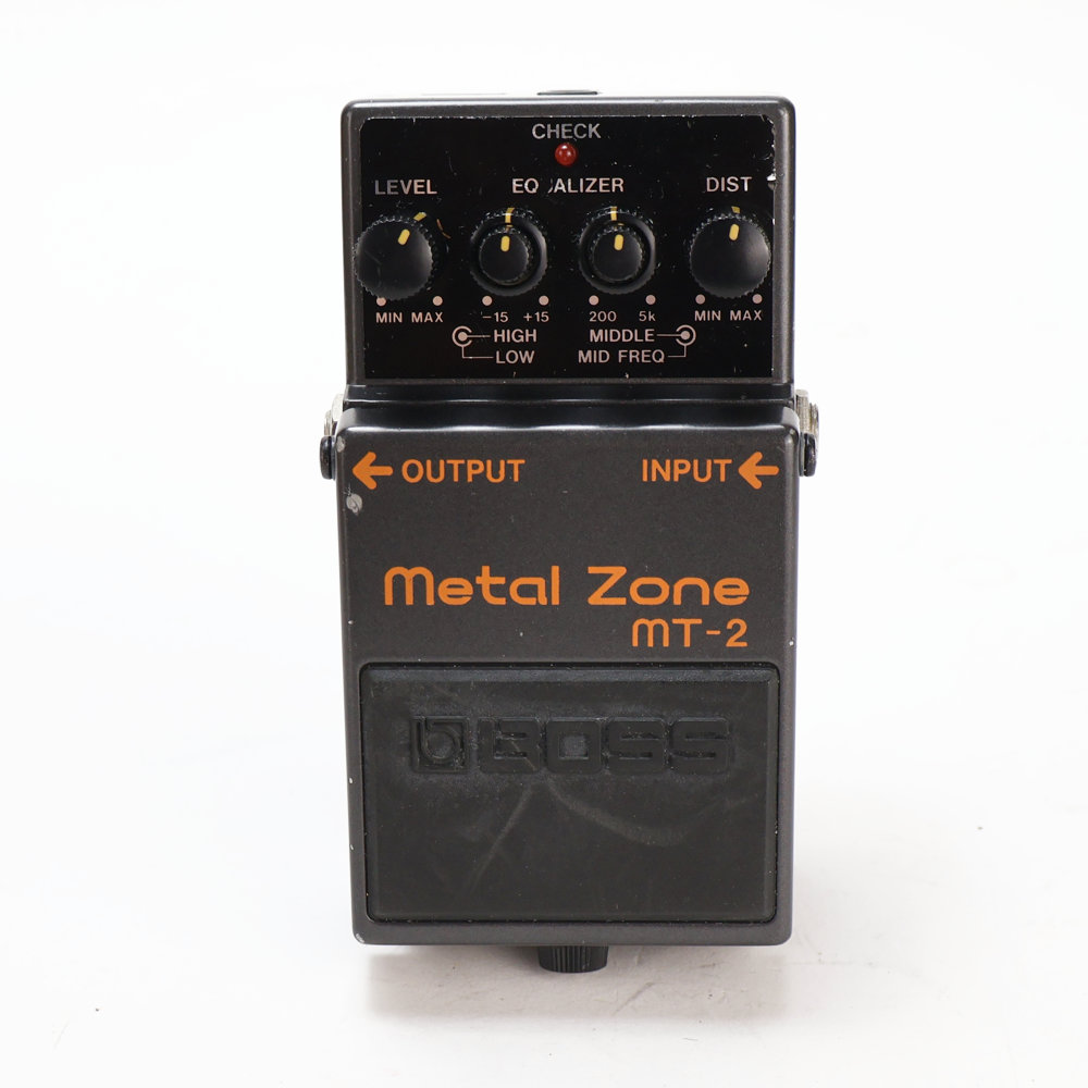 【中古】メタルゾーン エフェクター BOSS MT-2 Metal Zone ボス ギターエフェクター