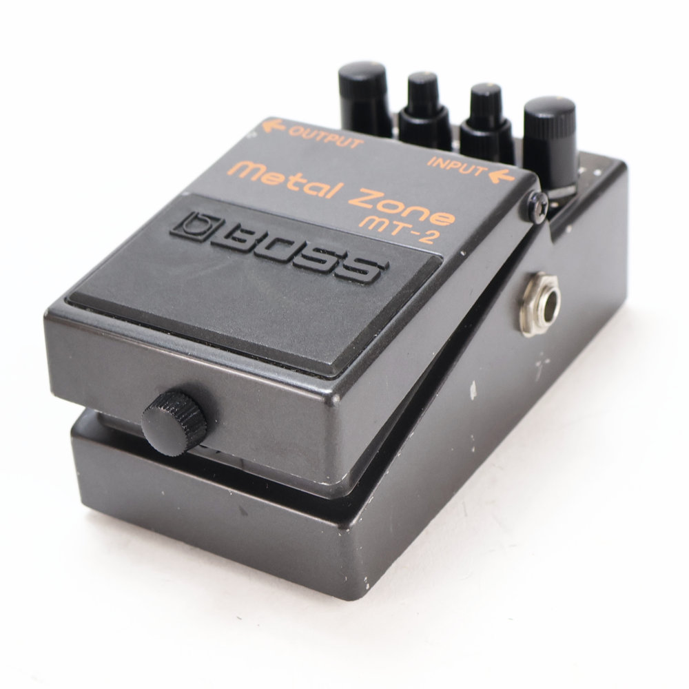【中古】メタルゾーン エフェクター BOSS MT-2 Metal Zone ボス ギターエフェクター 側面