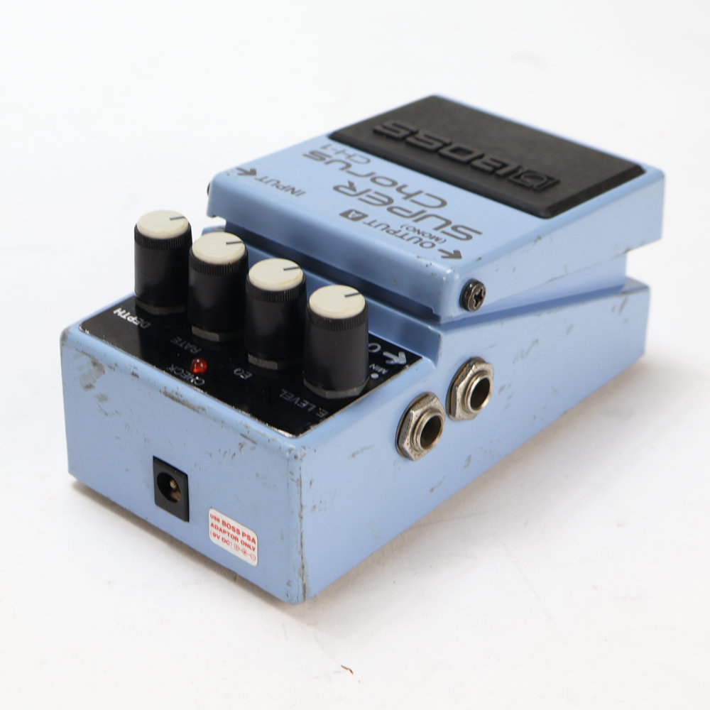 【中古】スーパーコーラス エフェクター BOSS CH-1 Super Chorus ギターエフェクター コーラス 側面