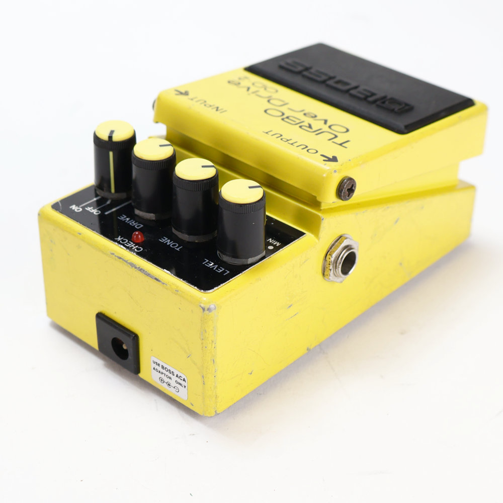 【中古】ターボオーバードライブ エフェクター BOSS OD-2 TURBO OverDrive ボス ギターエフェクター 側面