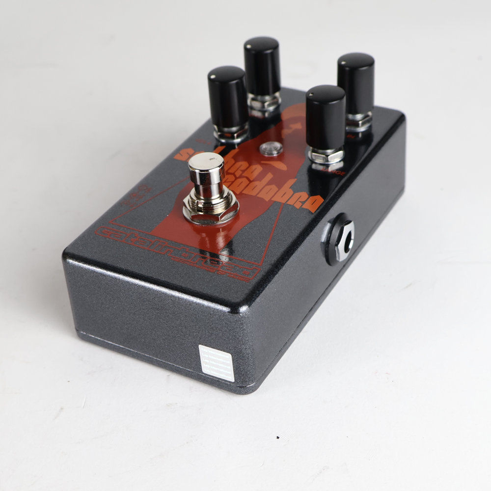【中古】 エフェクター Catalinbread Sabbra Cadabra オーバードライブ ブースター カタリンブレッド サブラカダブラ 側面