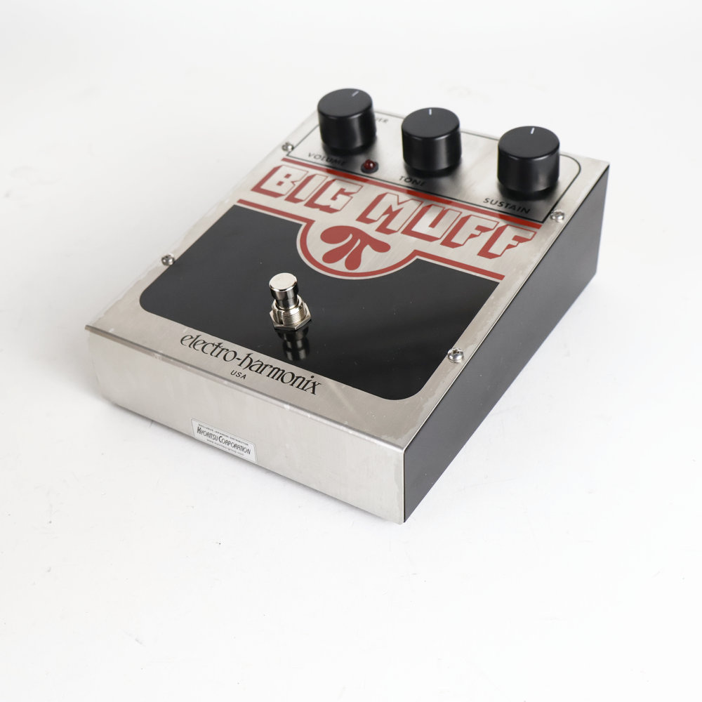 【中古】 ファズ ディストーション エフェクター ELECTRO-HARMONIX エレハモ Big Muff Pi ビッグマフ ギターエフェクター 側面