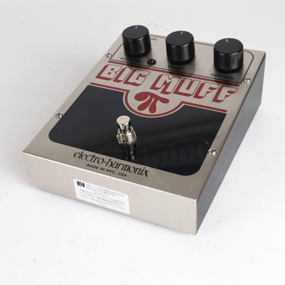 【中古】 ファズ ディストーション エフェクター ELECTRO-HARMONIX エレハモ Big Muff Pi ビッグマフ ギターエフェクター 側面