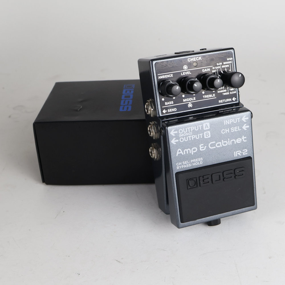 【中古】 BOSS ボス IR-2 Amp & Cabinet プリアンプ キャビネットIRペダル ギターエフェクター