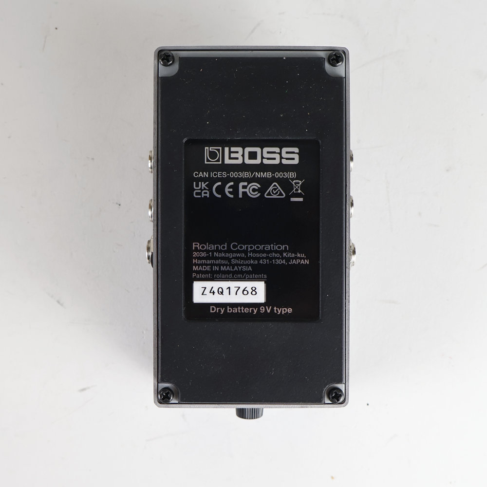 【中古】 BOSS ボス IR-2 Amp & Cabinet プリアンプ キャビネットIRペダル ギターエフェクター 裏面