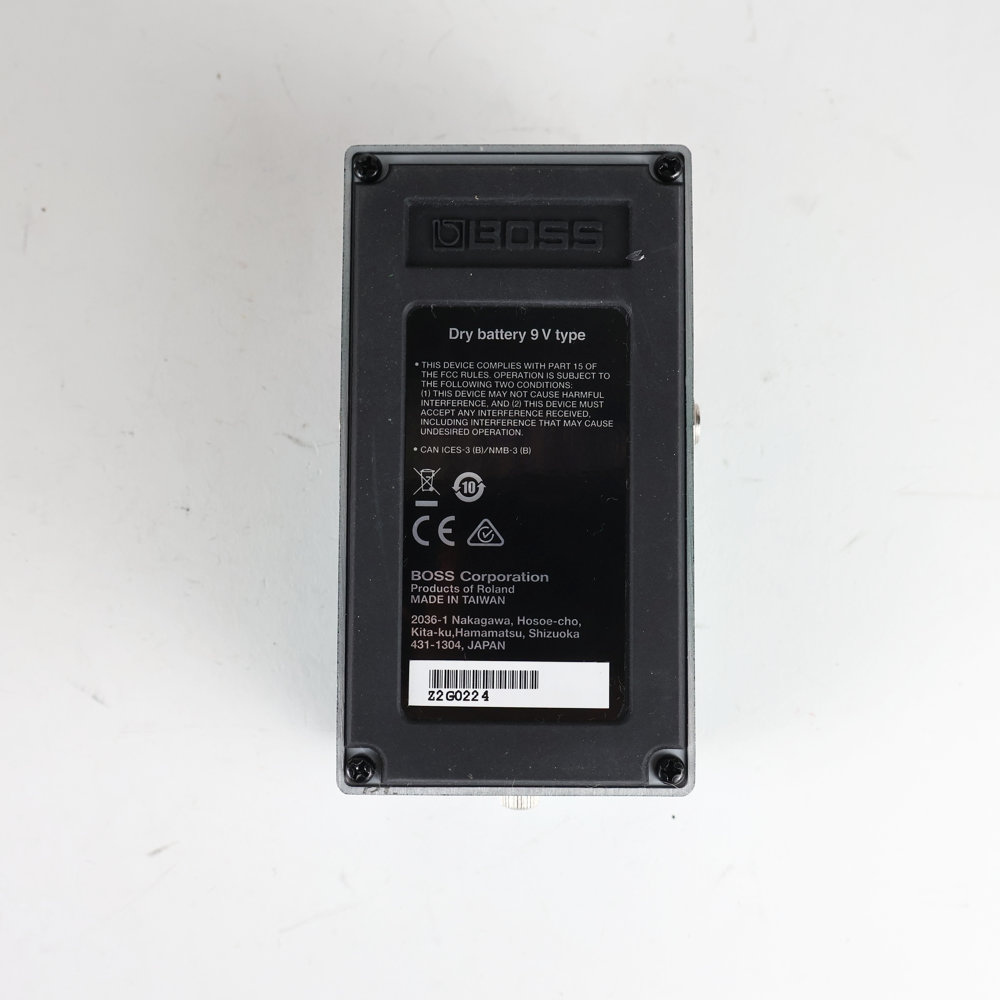【中古】 BOSS BC-1X Bass Comp ベース用コンプレッサー 裏面