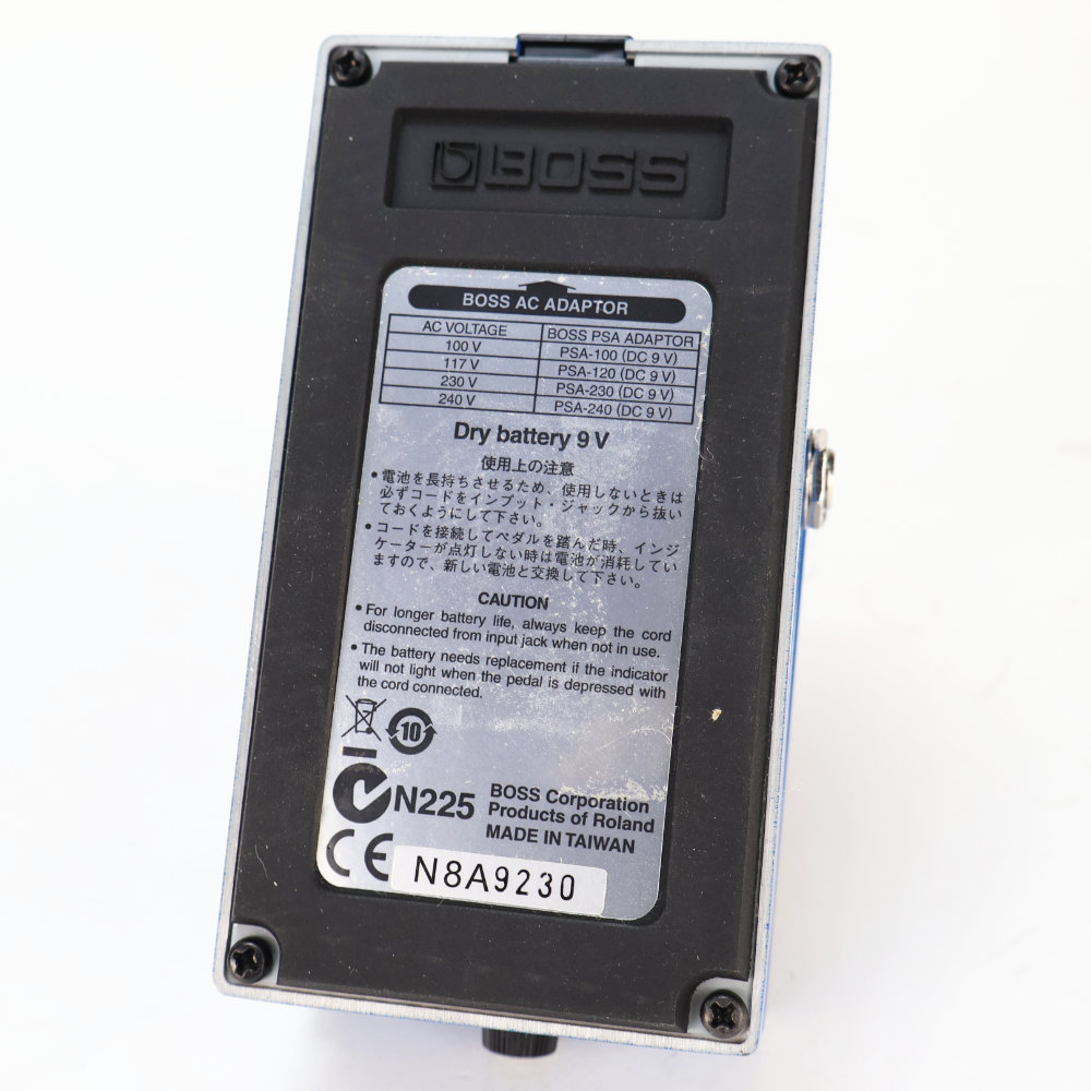 【中古】コンプレッサー エフェクター BOSS CS-3 Compression Sustainer ギターエフェクター 本体画像 裏