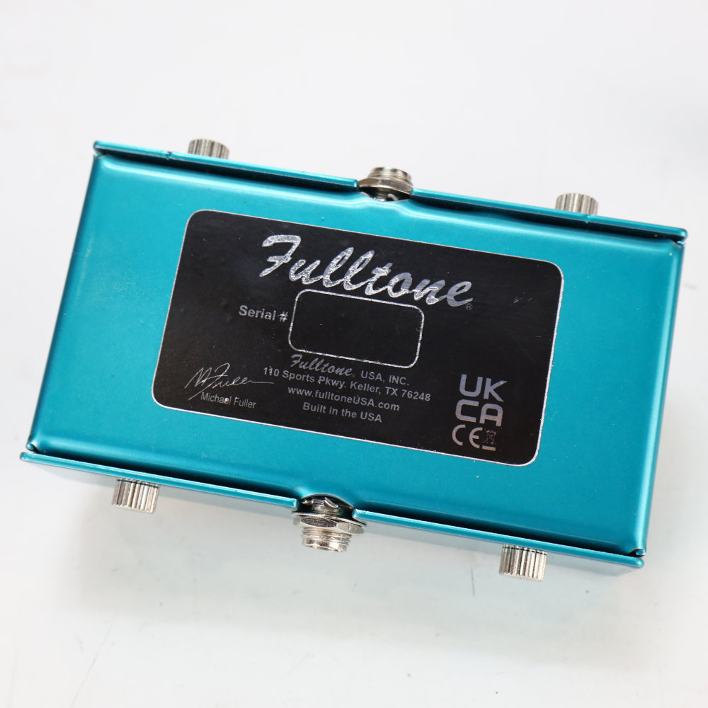 【中古】 Fulltone フルトーン OCD-Germanium オーバードライブ ギターエフェクター 本体画像 裏