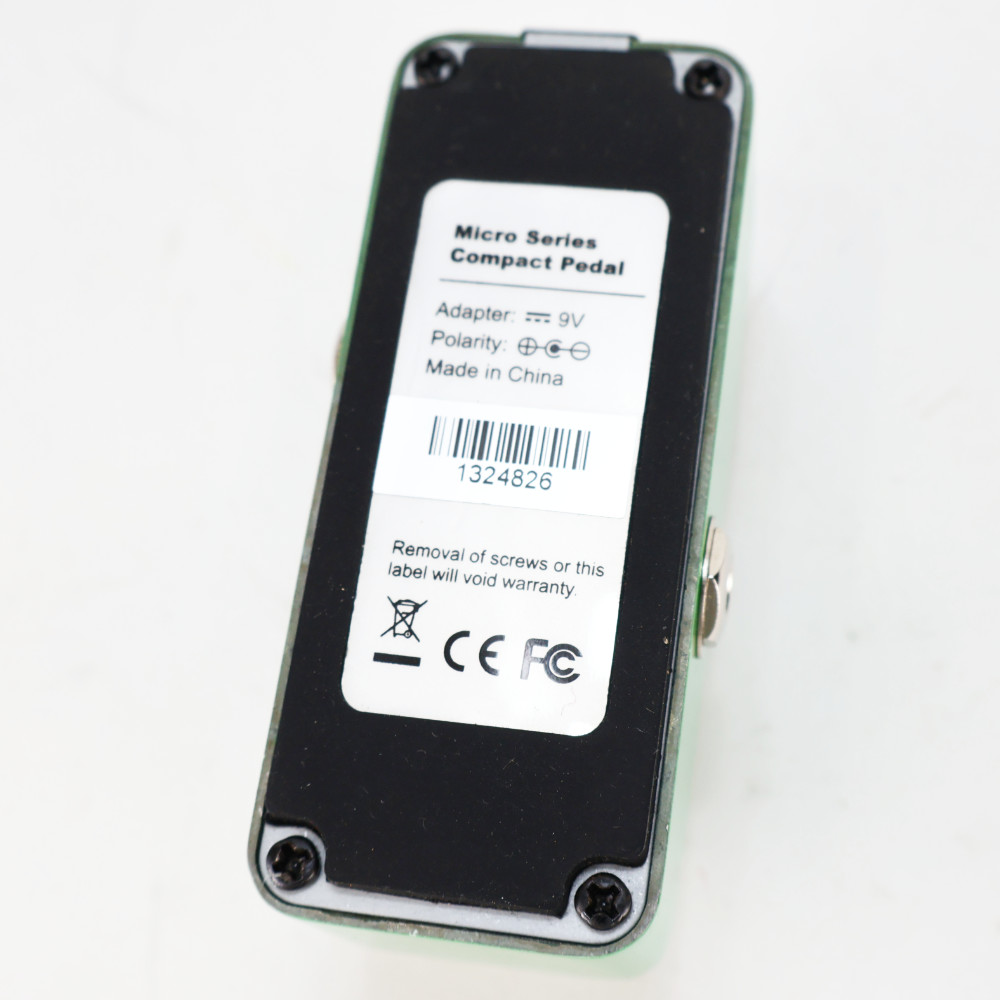 【中古】 Mooer Repeater ディレイ エフェクター ムーア 本体画像 裏