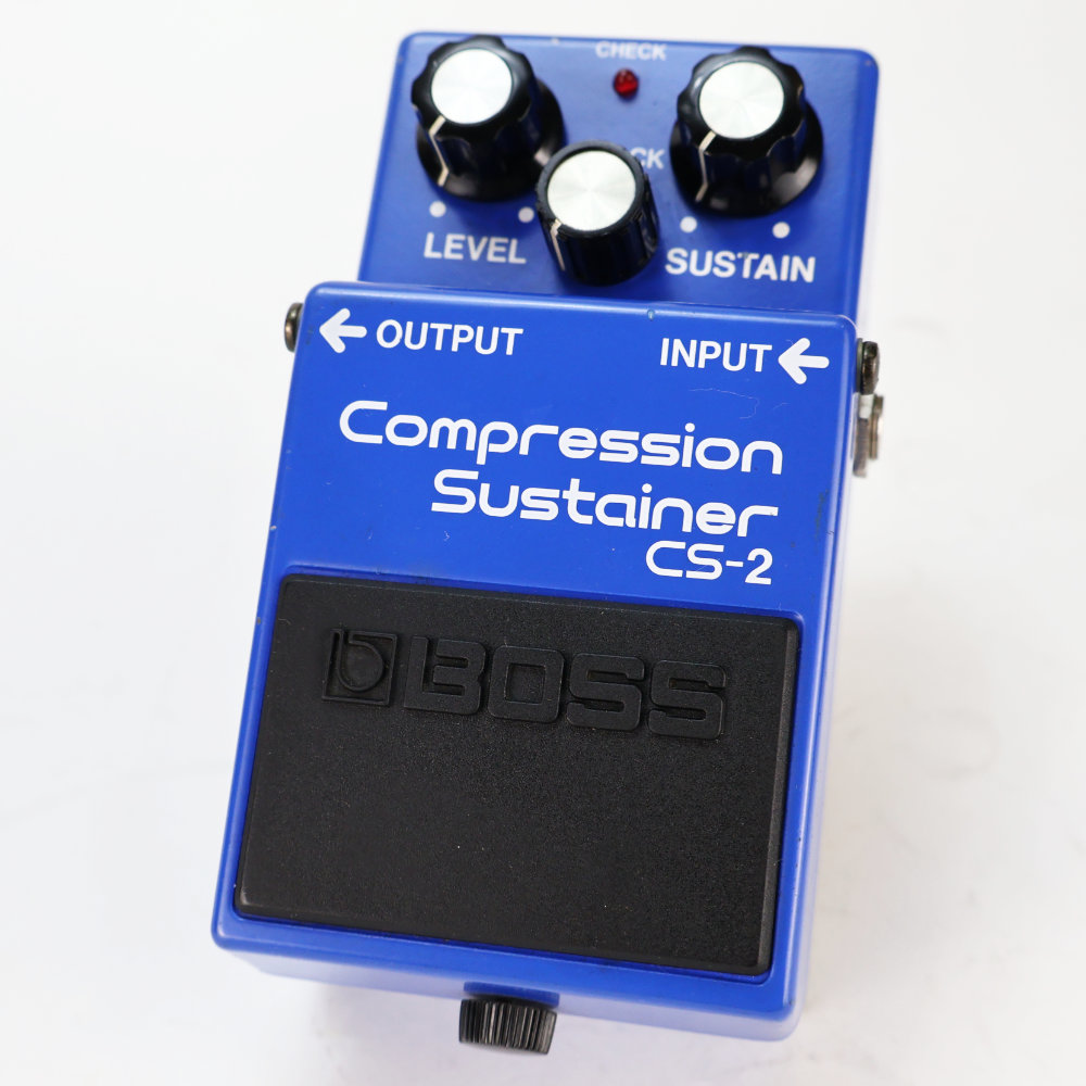 【中古】コンプレッサー エフェクター BOSS CS-2 Compression Sustainer Made in Japan ギターエフェクター
