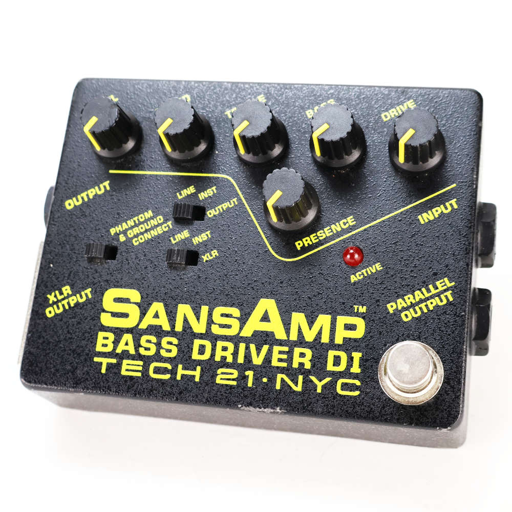 【中古】サンズアンプ ベースドライバーDI TECH21 SansAmp BASS DRIVER DI 旧仕様 ベース用DI プリアンプ