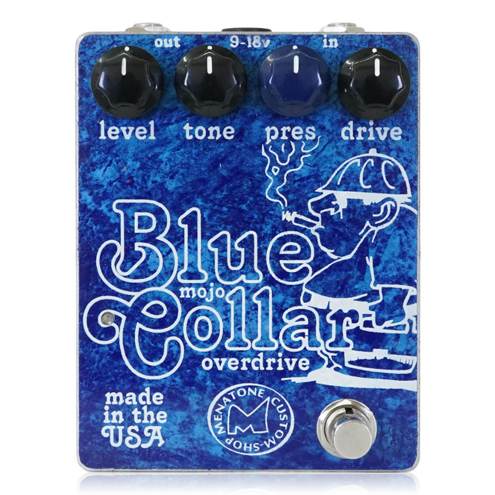 Menatone メナトーン Blue Collar Mojo PTP オーバードライブ ギターエフェクター