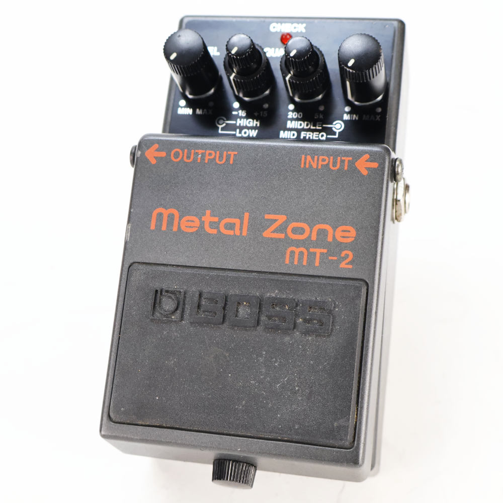 【中古】メタルゾーン エフェクター BOSS MT-2 Metal Zone ボス ギターエフェクター