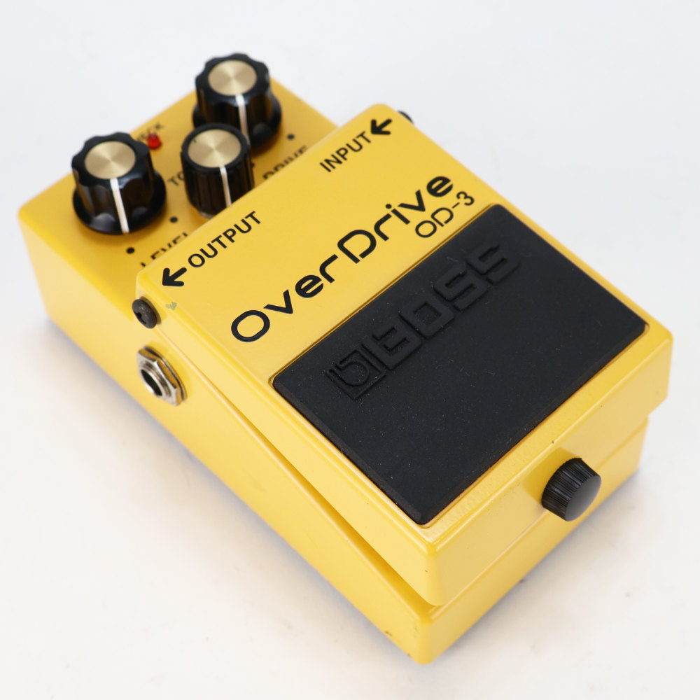 【中古】 オーバードライブ エフェクター BOSS OD-3 Over Drive ギターエフェクター 本体画像 斜め 2