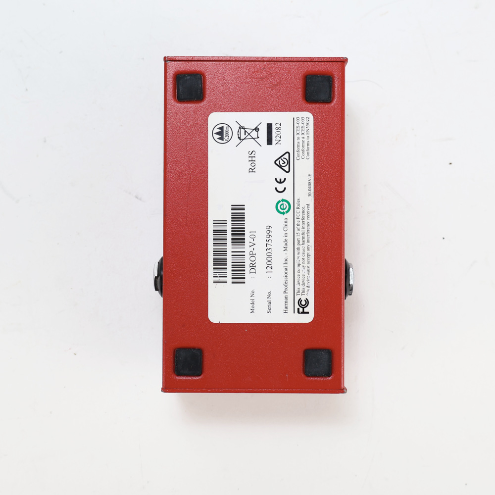 【中古】 ドロップリチューニングエフェクト DIGITECH Drop ギターエフェクター DROP-V-01 裏面
