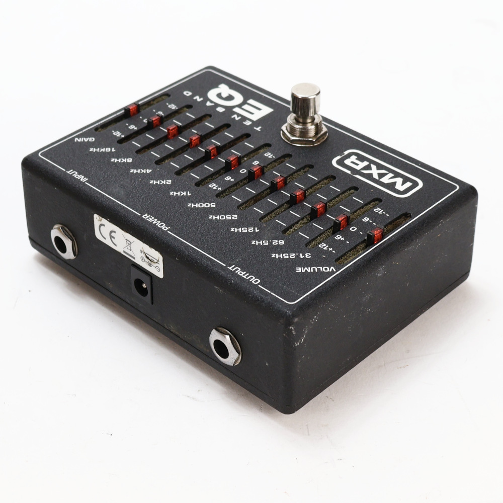 【中古】 MXR グラフィックイコライザー エフェクター M108 10 Band Graphic EQ ギターエフェクター M-108 側面