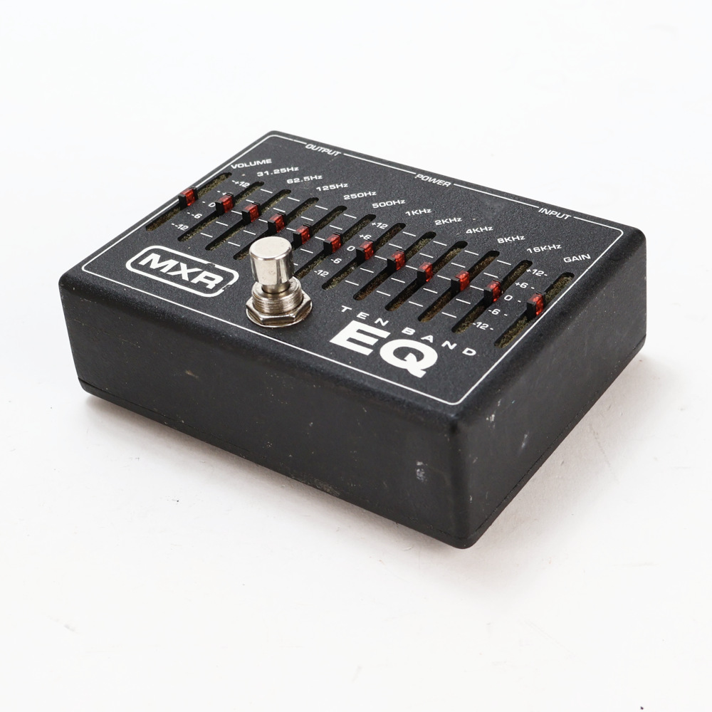【中古】 MXR グラフィックイコライザー エフェクター M108 10 Band Graphic EQ ギターエフェクター M-108 側面