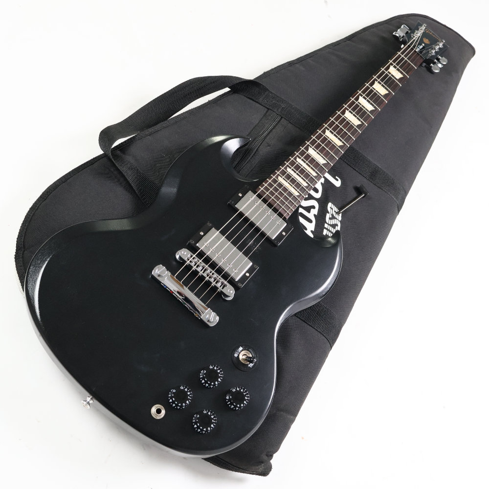 【中古】 エレキギター Gibson 60’s Tribute Ebony 2013年製 ギブソン SG 60s トリビュート BusrtBuckerピックアップ搭載