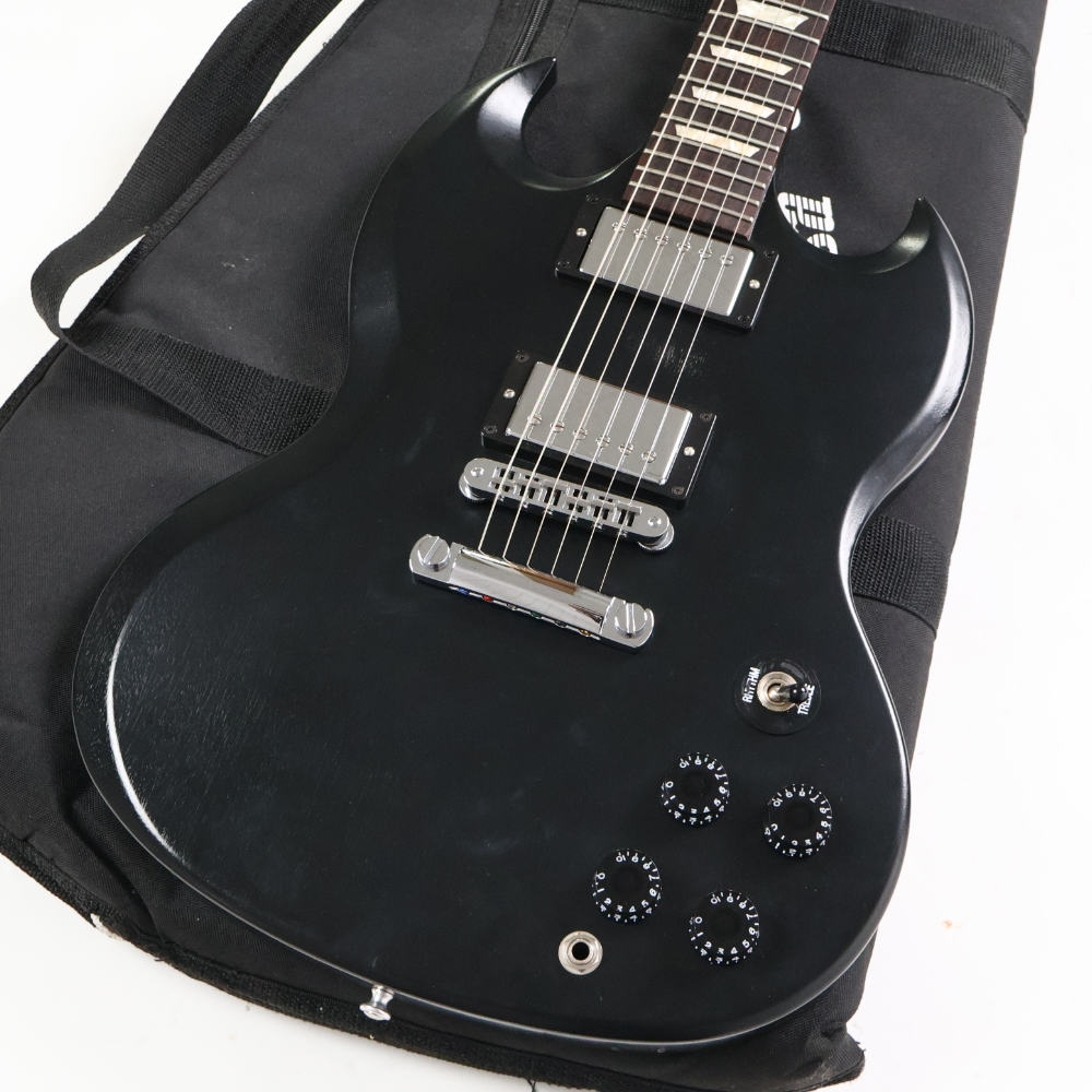 【中古】 エレキギター Gibson 60’s Tribute Ebony 2013年製 ギブソン SG 60s トリビュート BusrtBuckerピックアップ搭載 ボディ画像 
