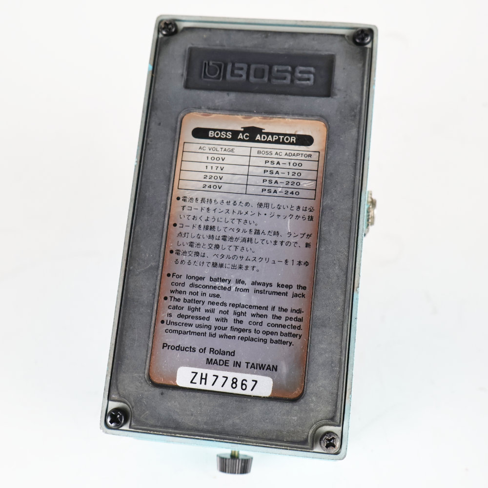 【中古】 リミッター エフェクター BOSS LMB-3 Bass Limiter Enhancer ベースエフェクター リミッターエンハンサー 本体画像 裏