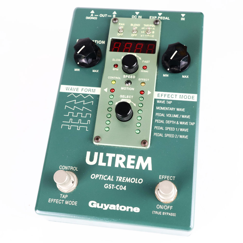 【中古】 トレモロ GUYATONE グヤトーン GST-C04 ULTREM OPTICAL TREMOLO ギターエフェクター