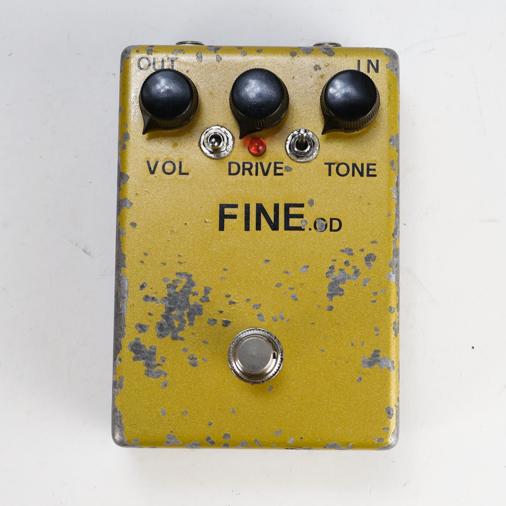 【中古】 HUMAN GEAR FINE.OD Overdrive 初期3桁シリアル ＃178 オーバードライブ ギターエフェクター ヒューマンギア
