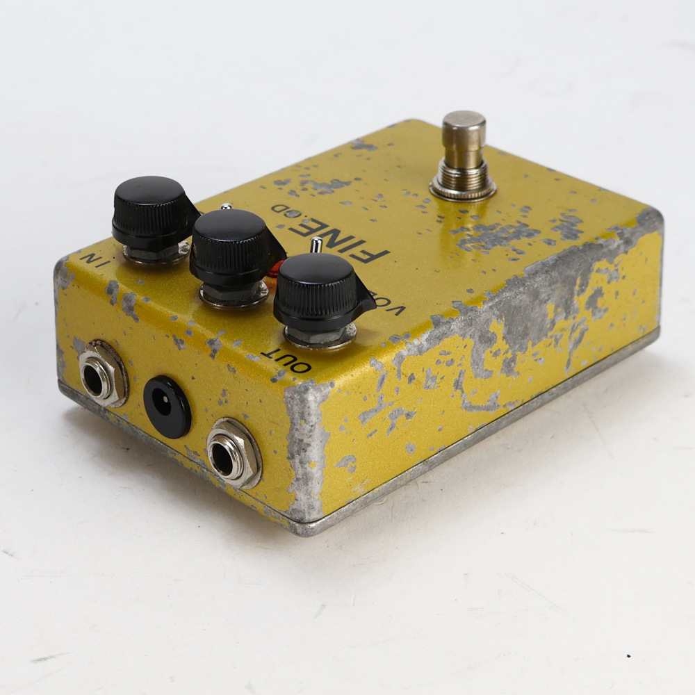 【中古】 HUMAN GEAR FINE.OD Overdrive 初期3桁シリアル ＃178 オーバードライブ ギターエフェクター ヒューマンギア 側面