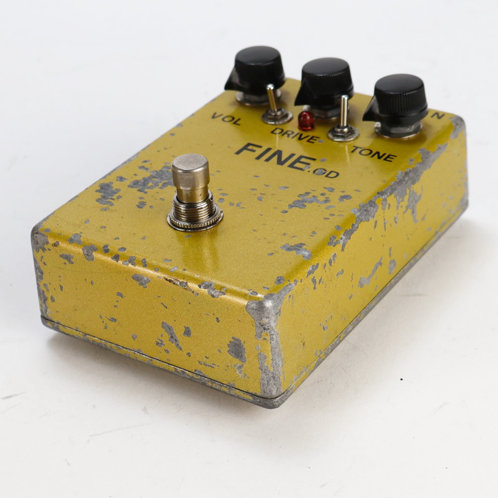 【中古】 HUMAN GEAR FINE.OD Overdrive 初期3桁シリアル ＃178 オーバードライブ ギターエフェクター ヒューマンギア 側面