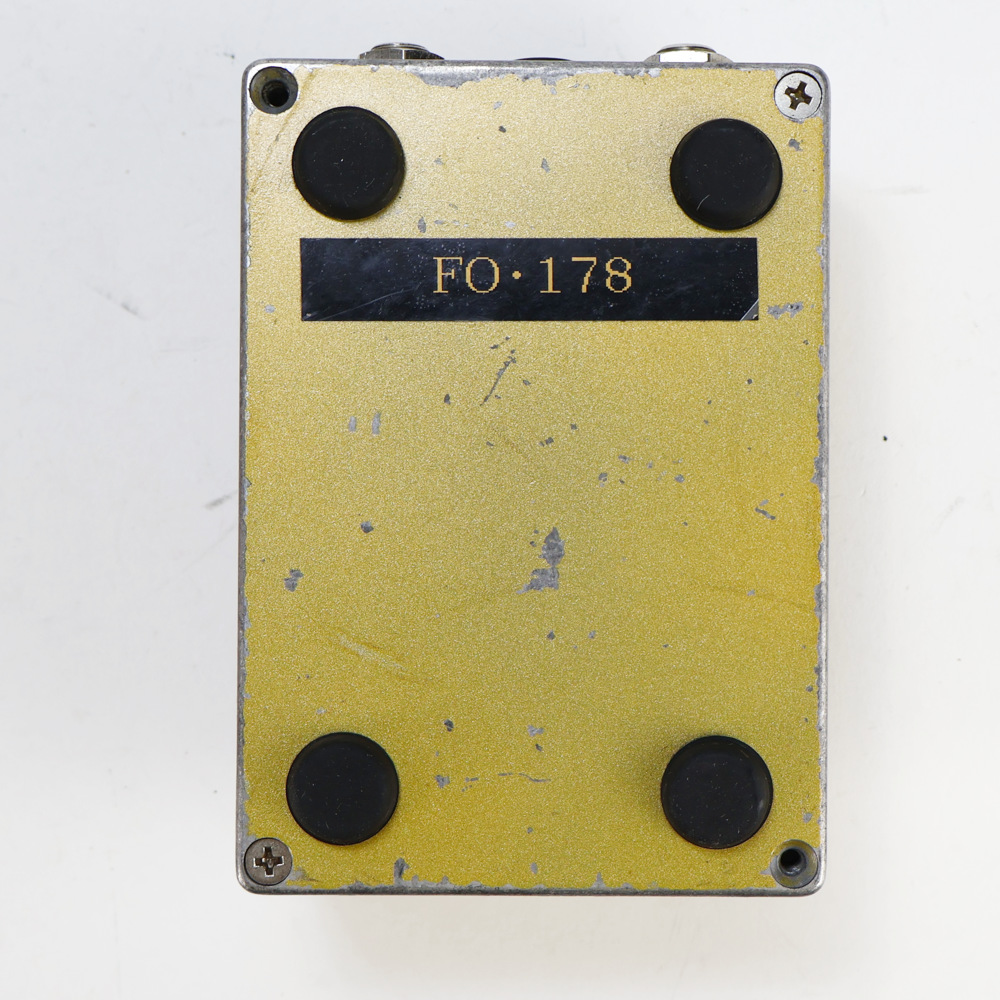 【中古】 HUMAN GEAR FINE.OD Overdrive 初期3桁シリアル ＃178 オーバードライブ ギターエフェクター ヒューマンギア 裏面
