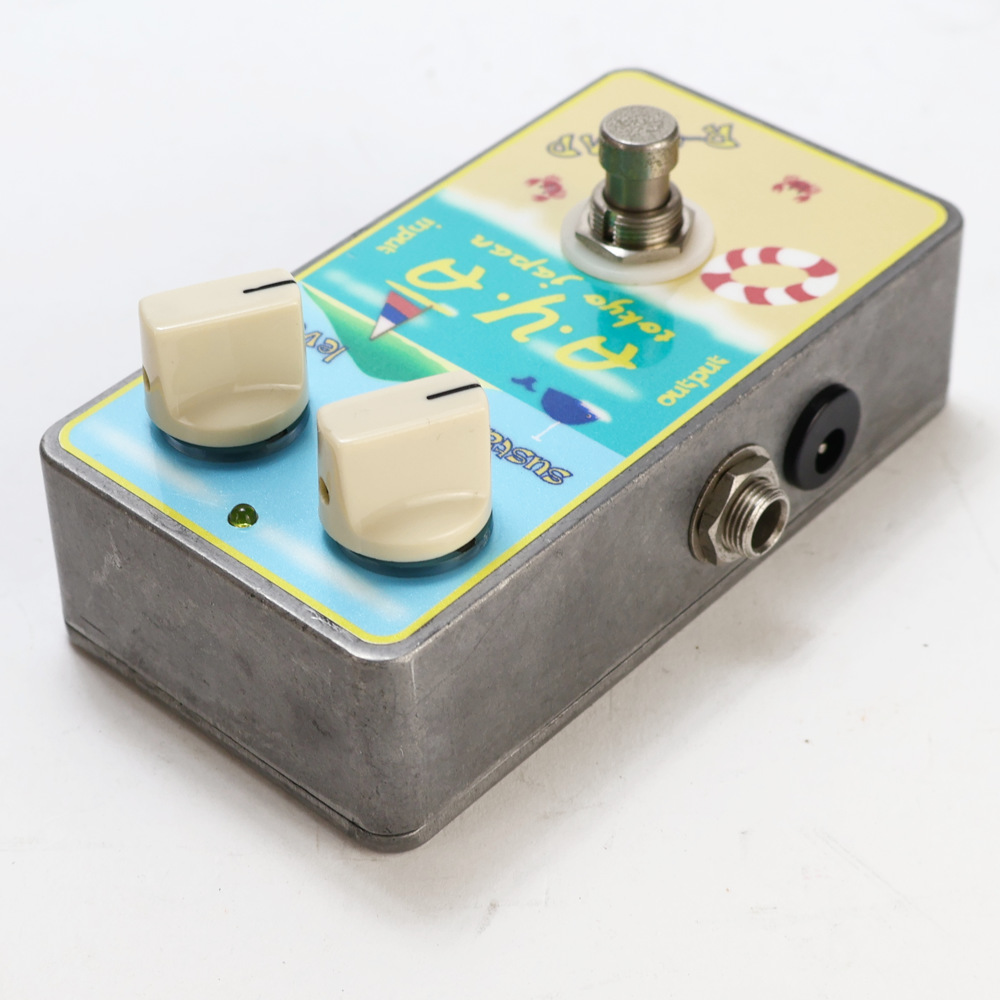 【中古】 コンプレッサー エフェクター A.Y.A tokyo japan R-COMP 2006年製 ギターエフェクター 側面