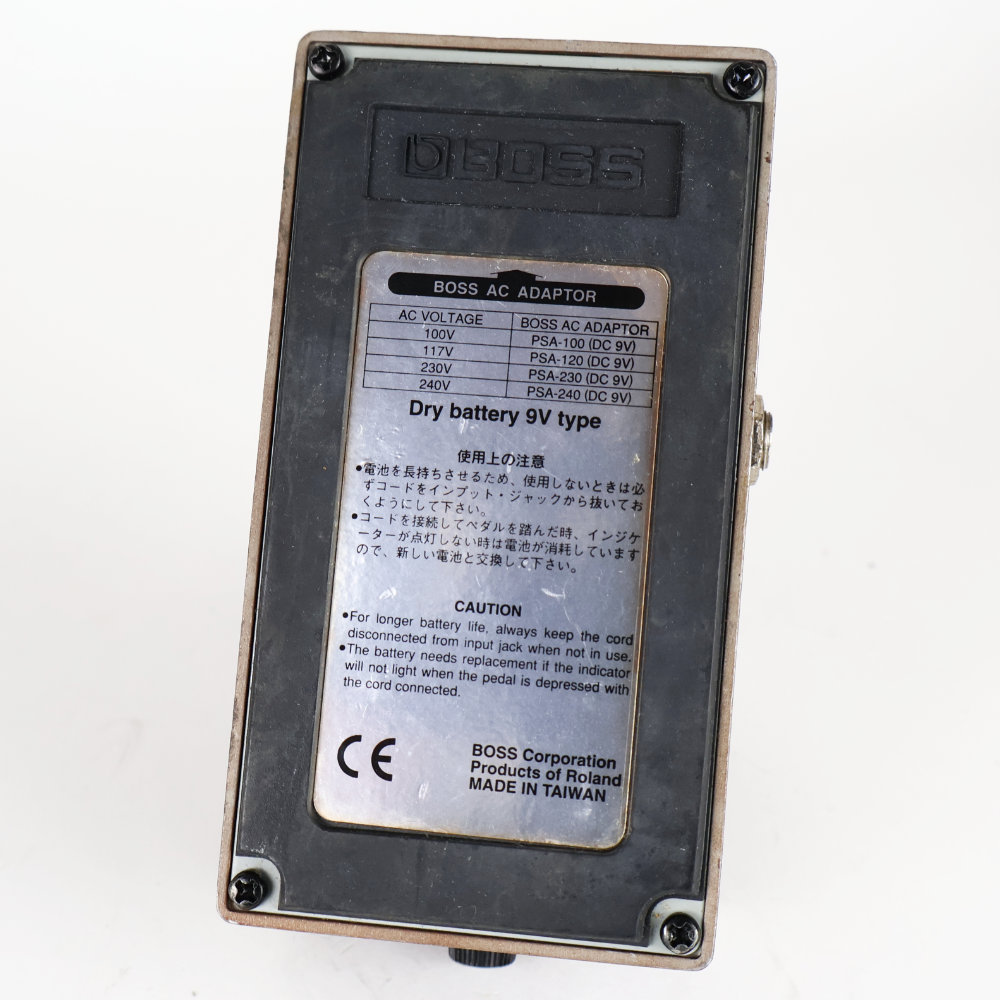 【中古】オクターブ エフェクター BOSS OC-2 Octave ギターエフェクター オクターバー 本体画像 裏