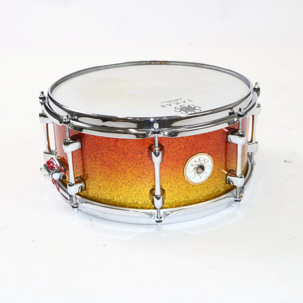 【中古】 スネアドラム サカエドラム SAKAE SD1360BV 13x6 Tequila