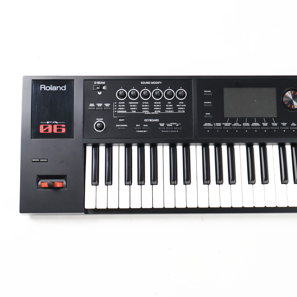 【中古】 ローランド ROLAND FA-06 Music Workstation シンセサイザー コントロール